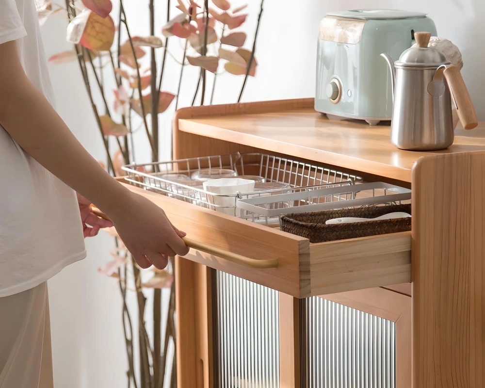 modern wood sideboard