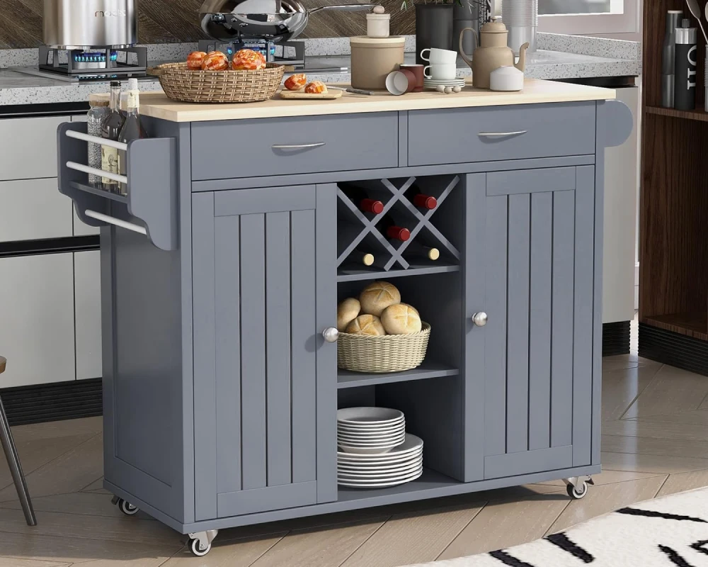 island with drawers